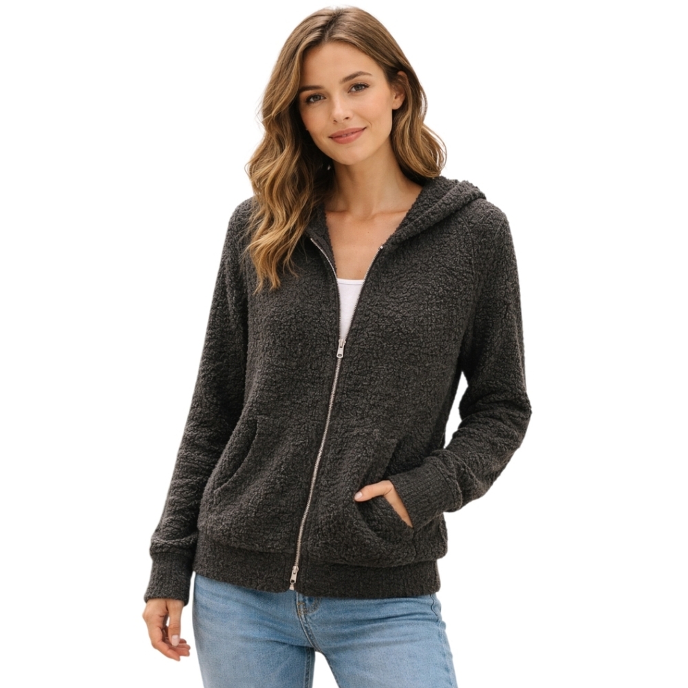 ATM Alpaca Wool Blend Jacket in Black M